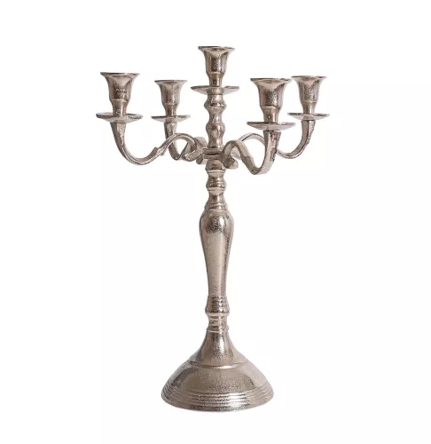 Alster Kandelaber 5-armad Aluminium 40 cm
