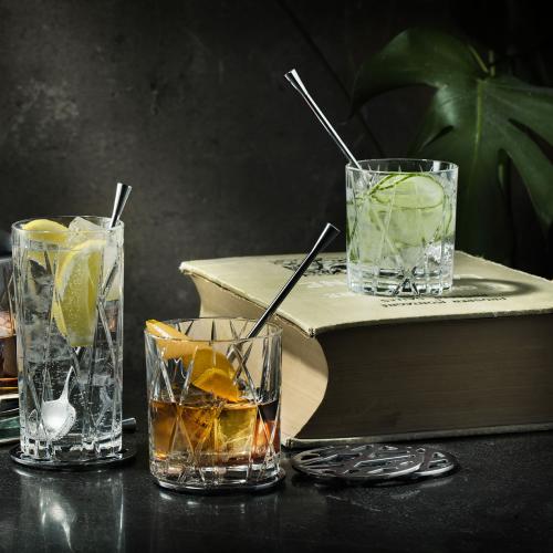 City Glasunderlägg 4-pack