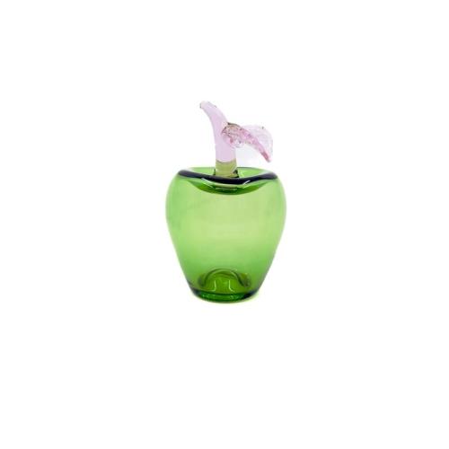 Glasäpple 5cm, Grön