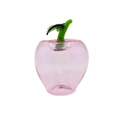 Glasäpple 10cm, Rosa