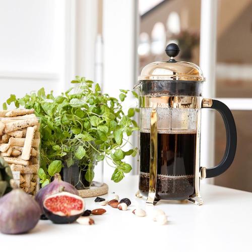 Chambord Kaffepress 1 L 8 koppar Krom