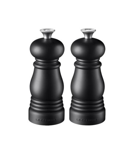 Salt- och pepparkvarnset 12 cm Svart matt