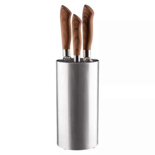 Universal Knivblock 22,5 cm borstad Stål
