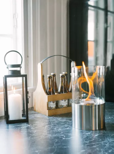 Drickaback med Flasköppnare Trä