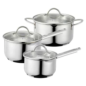 Kosmokastrullset 3 Delar Kastrull 1,5+2+3L