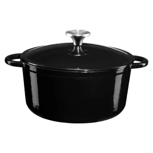 Gretl Gjutjärnsgryta Rund 4L Svart