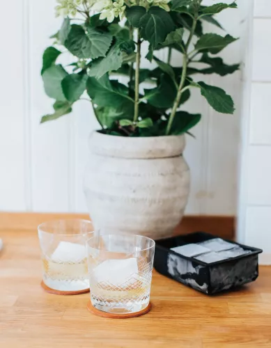 Ijs Iskuber xl 5x5 cm Svart Silicon