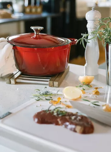 Karou Peppar/Saltkvarn Högblank 26,5x5,5 cm Vit