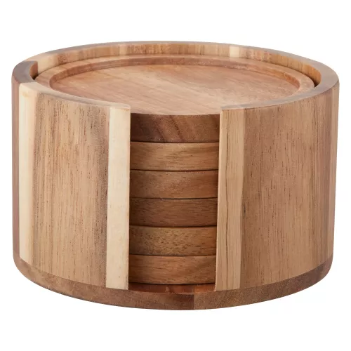 Gota Glasunderlägg Akacia 6-pack