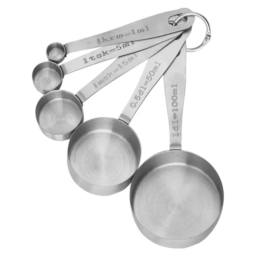 Myah Måttsats rostfritt Stål 5 st 1 krm-1 dl
