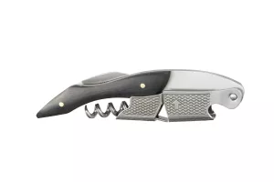 Viper Vinöppnare trä rostfritt stål svart 12,5*1,5 cm