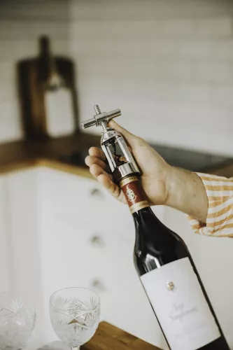 Kore Korkskruvöppnare zinklegering 13*6 cm