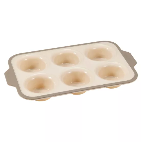 Cookie Muffinsform 6 muffins 37x22,5 cm Silikon