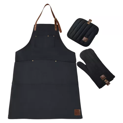 Flick Förklädesset 3 delar Grå