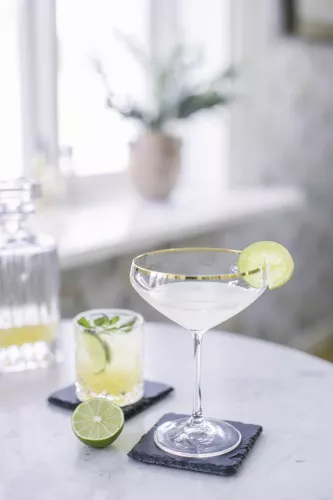 Glasunderlägg i skiffer 6-pack