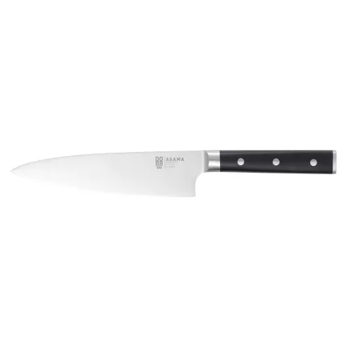 Asama Kockkniv svart handtag 20cm