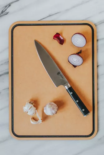 Sami Skärbräda av pressade träfiber (cellulosa)