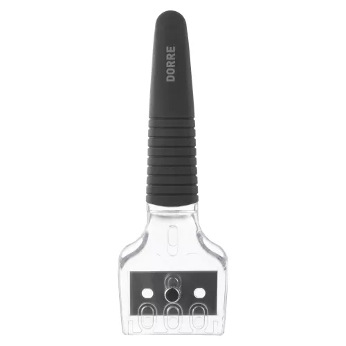 Hema Hällskrapa 5 extrablad svart gummerat handtag