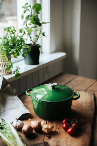 Gretl Gjutjärnsgryta Grön