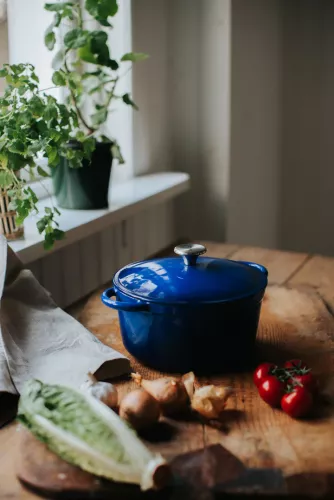 Gretl Gjutjärnsgryta Blå