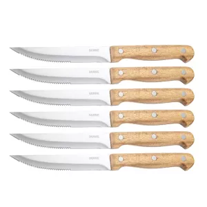 BBQ Stekkniv, 6-pack