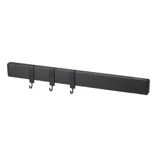 Maggie magnetlist med 3 krokar 40 cm svart