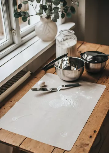 Cookie bakmatta XL 50x70 cm grå