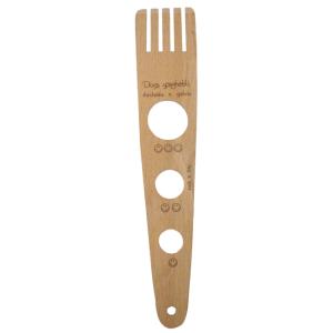 Pastamått 30 cm Bok