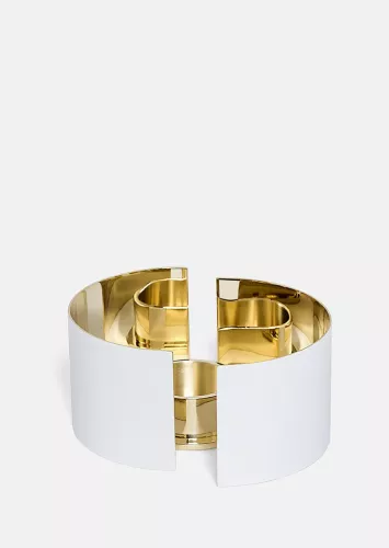 Infinity Ljuslykta 3 delar 6 cm Vit