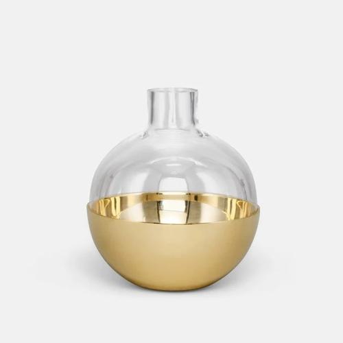 Pomme Vas/Lykta 9,5 cm Mässing