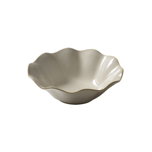 Skål wave 26cm, Ivory