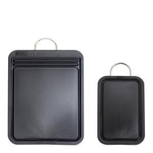 Skärbräda 2-pack svart