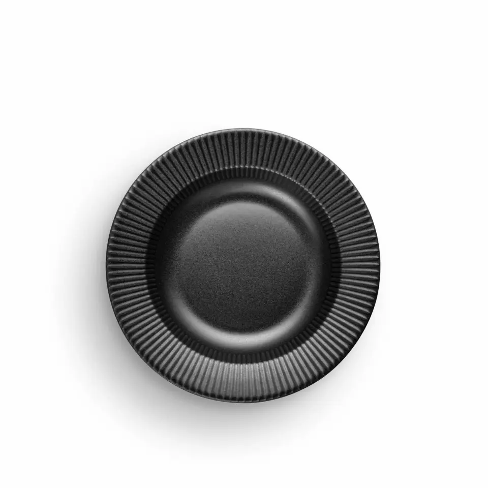 Legio Nova djup tallrik 22 cm svart