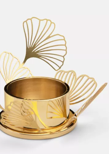 Ljushållare BK FLWR 6,5x9,5 cm Mässing