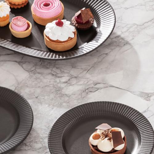 Legio Nova serveringsfat 37x25 cm svart