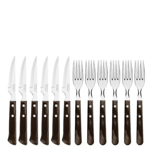Churrasco Knivar & Gafflar Grillbestick 12 delar