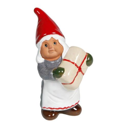 Tomtegumma med Julpaket 15 cm