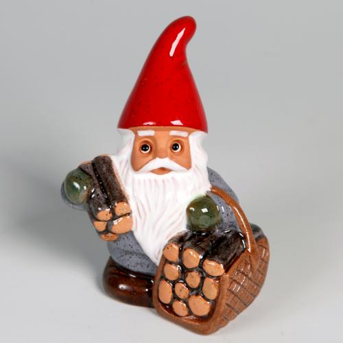 Minitomte med vedkorg