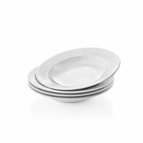 Eva Trio Legio Nova Tallrik djup 22 cm Vit