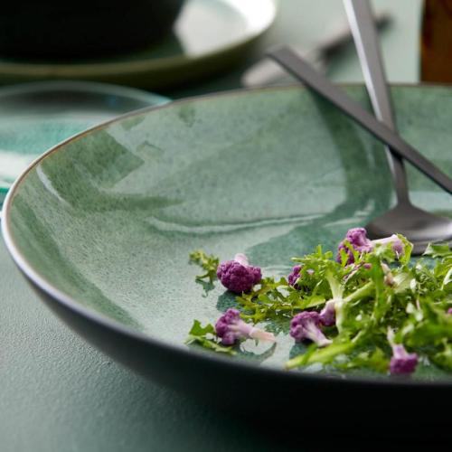 Fat 40 cm Svart/Grön