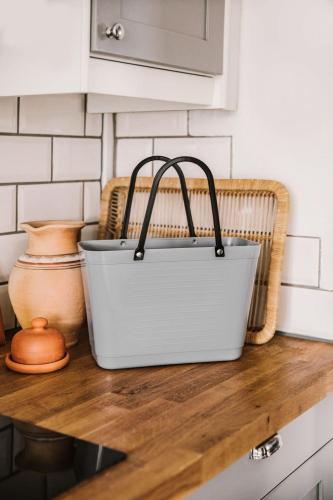 Väska Sockerrör Liten Ljusgrå