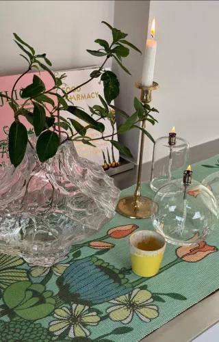 SOFT GREEN Bordslöpare