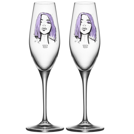 All About You Champagneglas 2-pack Forever Mine
