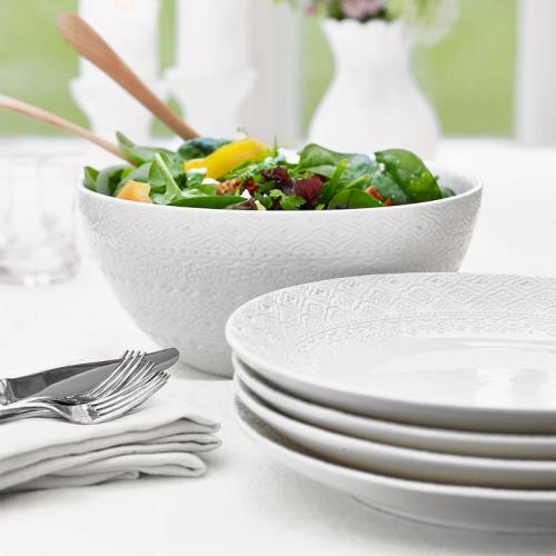 Orient Skål 25 cm Vit