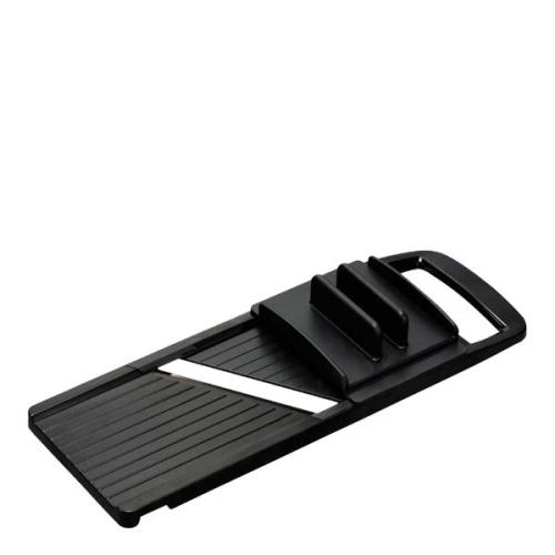 Stor mandolin med keramiskt blad, ställbar, Svart