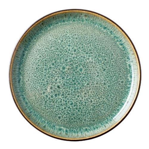 Tallrik Gastro 21 cm Svart/Grön