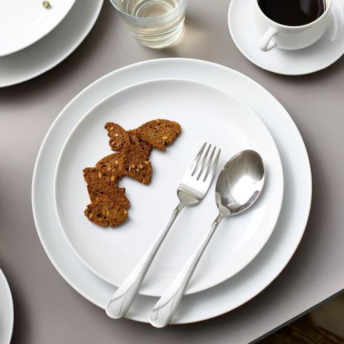 Ateliertallrik 21 cm 4 st super white