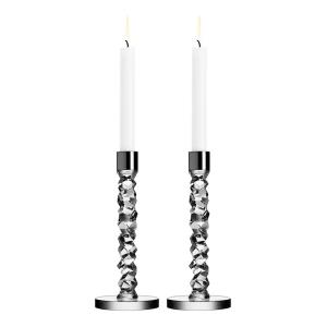Carat Ljusstake 24,2 cm 2-pack Rostfritt stål
