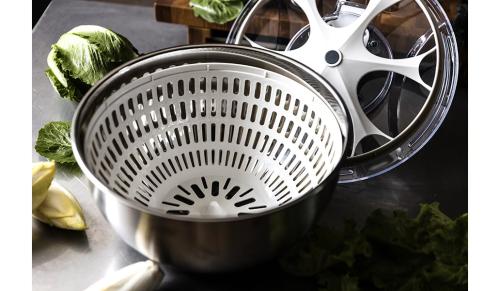 Salladsslunga 5,5L Rostfritt stål