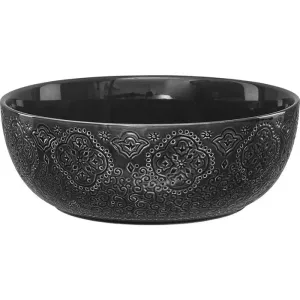 Orient Serveringsskål 21 cm Asfalt